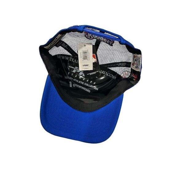 Texas Rangers Blue Trucker Hat Pro Standard Unisex Adjustable Mesh Back Cap - Picture 5 of 8